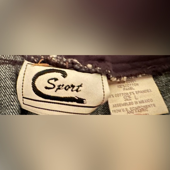 C sport size large capri jeans - Picture 8 of 11